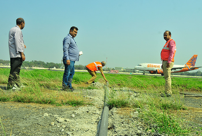 Installation of PE Pipes at NSCBI Airport