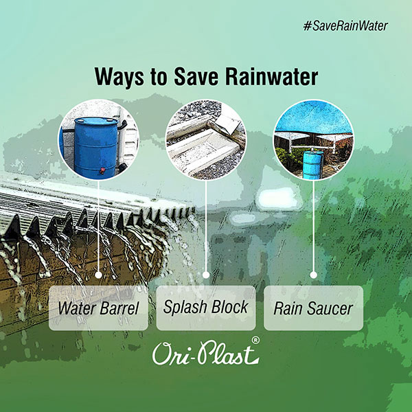 The simple steps how to conserve and harvest rain water