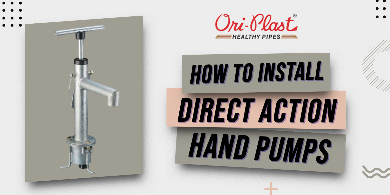 Direct Action Hand Pump