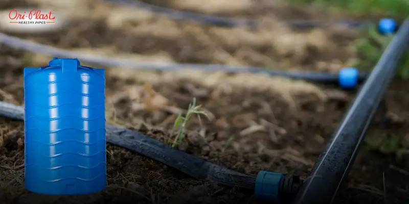 The Role of LLDPE Water Tanks in Smart Drip Irrigation