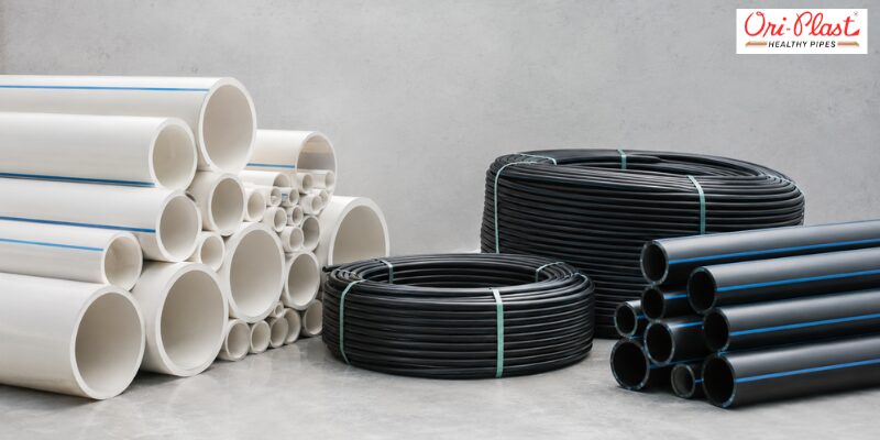 Durable PVC and HDPE pipes chosen for rainy season plumbing tips and pipeline protection