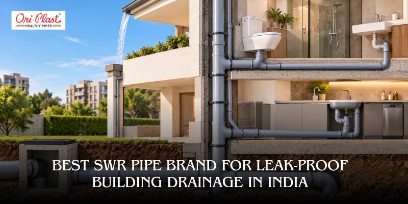 Ori-Plast heavy duty uPVC borewell column pipes installed with submersible pump in deep ground for agricultural water discharge
